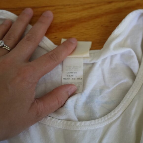 RARE Vintage L.L. Bean Tank Top Womens Size L - Picture 6 of 6